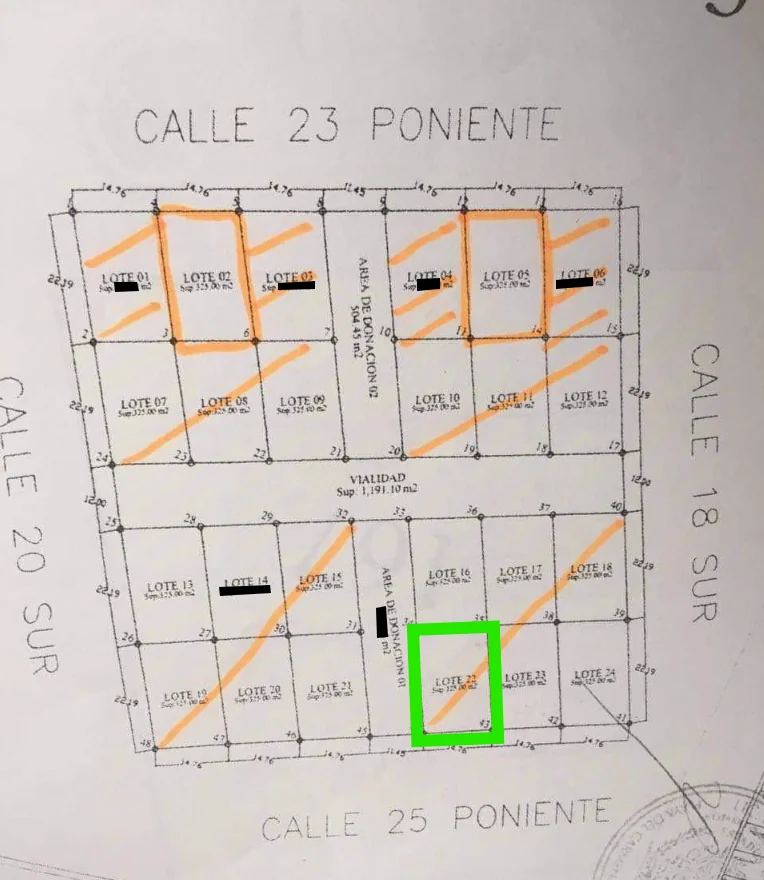 Lote 22 - Manzana 173